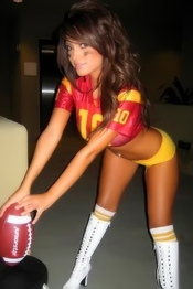 Sexy Football Girls